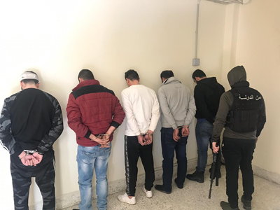 توقيف عصابة من خمسة أفراد لبنانيين يقومون بترويج المخدرات في منطقة جبل لبنان