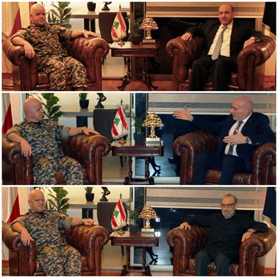 استقبالات اللواء الركن لاوندس